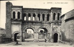 CPA Autun La Porte Saint Andre 