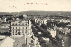 CPA Autun Vue panoramique 