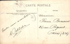 CPA Lu Creusot Caserne du 29 d'Infanterie