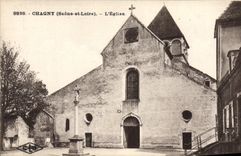 CPA Chagny Saone et Loire L'Eglise 