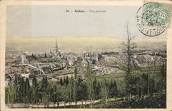 CPA Autun Vue generale 
