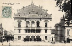 CPA Saone et Loire Autun Le Theatre 