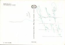 CPSM Buxy Les remparts et la poste 