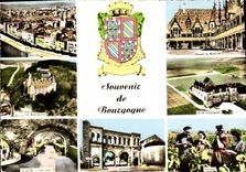 CPSM Souvenir de Bourgogne 