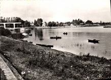 CPSM Gergys S et L Les bords de la Saone 