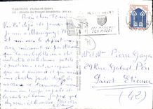 CPSM Marcigny Saone et Loire Moulin du Priere Benedictin XVI s