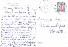 CPSM Bonnay S et L Villa Saint Agnes Le Couvent 