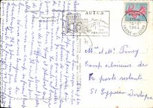 CPSM Folklore le Morvan Autun 