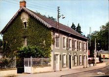 CPSM Bourbon Lancy Thermal S et L Hotel La Roseraie 