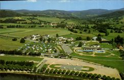 CPSM La Clayette Saone et Loire Le Camping et la Piscine 