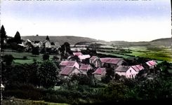 CPSM Cussy en Morvan S et L Vue Panoramique Les Monts du Morvan 