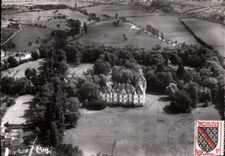 CPSM Cormatin S et L Vue aerienne du Chateau 