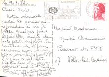 CPSM Toulon sur Arroux S et L 