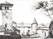CPSM Haut lieu duMaconnais Le prieure du Blanot 