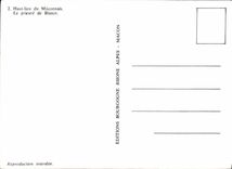 CPSM Haut lieu duMaconnais Le prieure du Blanot 