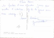 CPSM Mervans S et L Vieille Maison Classee Monument hist 