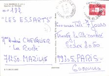 CPSM Mazille S et L Quartier de Neronde 