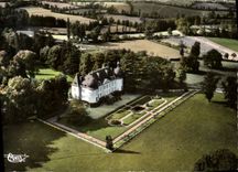 CPSM Ozolles S et L Vue generale du Chateau de Rambuteau 