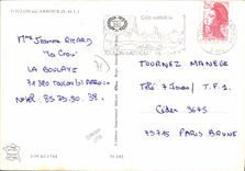 CPSM Toulon sur Arroux S et L