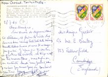 CPSM Sennecey le Grand S et L Chateau de Ruffey