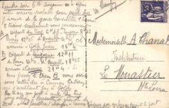 CPA GOLFE JUAN Le Boulevard de la Plage 