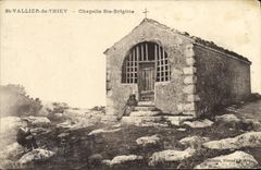 CPA St Vallier de THIEY Chapelle Ste Brigitte 