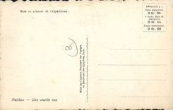 CPA ANTIBES Une vieille rue