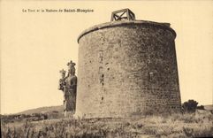CPA La Tour et la Madone de Saint Hospice 