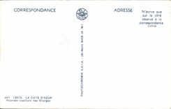 CPA LA COTE D’AZUR Nicoises cueillant des Oranges