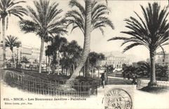 CPA NICE Les Nouveaux Jardins Palmiers 
