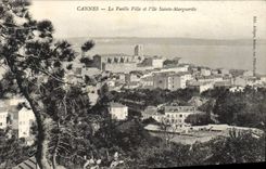 CPA CANNES La Vieille et l’Ile Sainte Marguerite 