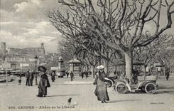 CPA CANNES Allees de la Liberte 
