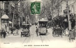 CPA NICE Avenue de la Gare 