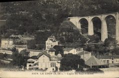 CPA LE LOUP A M Ligne du Sud France 