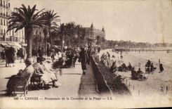 CPA CANNES Promenade de la Croisette et la Plage 