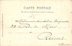CPA Paysanne allant au marché Cote d’Azur âne