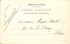 CPA ENVIRONS DE MENTON Sainte Agnes Le Chateau