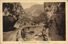 CPA SAORGE Vue prise des Gorges 