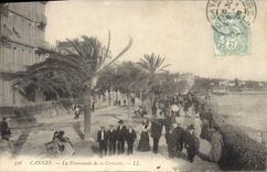 CPA CANNES la promenade de la croisette 