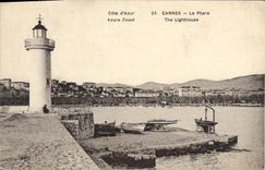 CPA Cote d’Azur CANNES le phare 