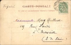 CPA ANTIBES vue prise de la pointe de l’Ilette