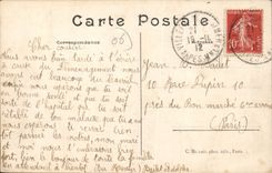 CPA VILLEFRANCHE SUR MER vue panoramique