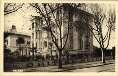 CPA PATRAS British Hotel Restaurant Boulev de Cimiez Nice 