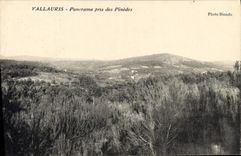 CPA VALLAURIS panorama pris des pinedes 