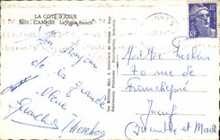 CPA La cote d’azur cannes le palm beach 