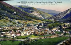 CPA Sospel A M Vue generale 