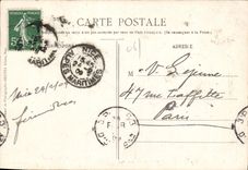 CPA Nice Bataille de Fleurs 