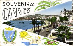 CPA Souvenir de Cannes 