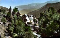 CPA Entraunes A M vue generale 