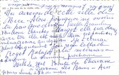 CPA Nice un coin de la Vieille ville